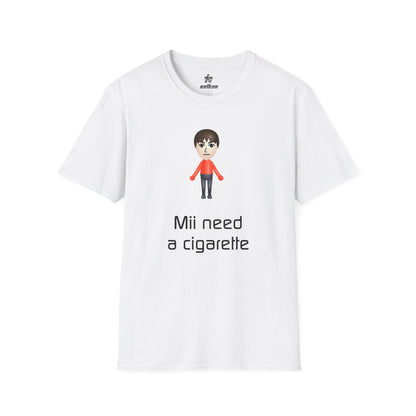 Male Mii Need a Cigerette