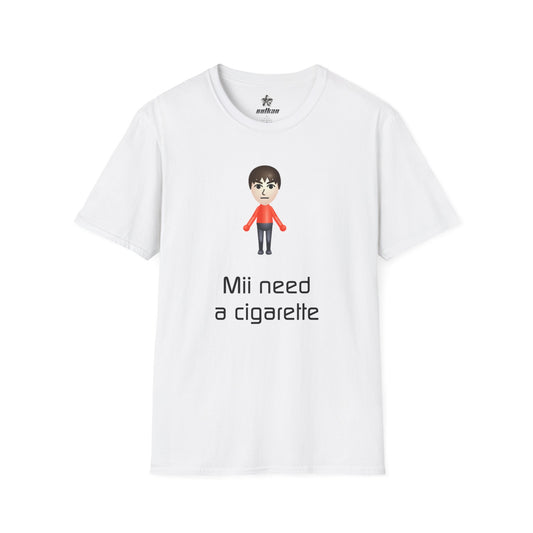 Male Mii Need a Cigerette